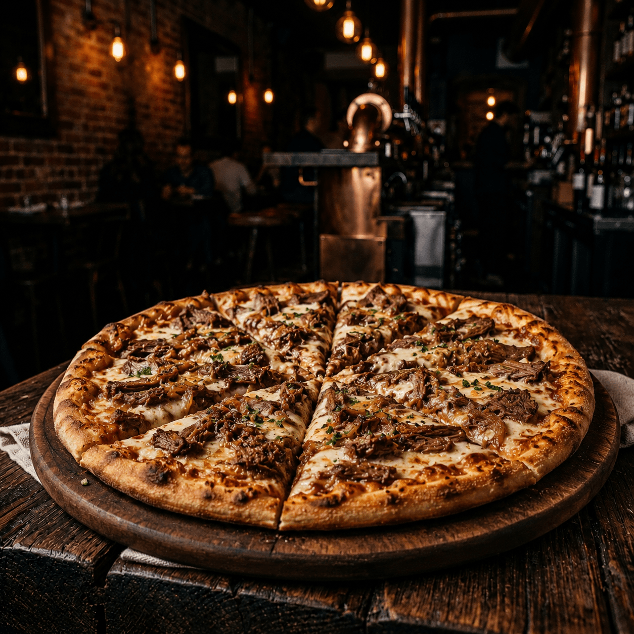 Pizza de Ternera